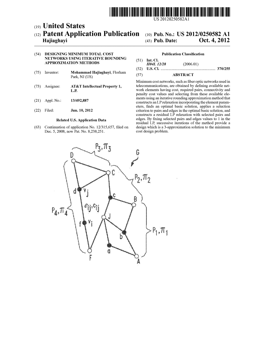 DESIGNING MINIMUM TOTAL COST NETWORKS USING ITERATIVE ROUNDING     APPROXIMATION METHODS - diagram, schematic, and image 01