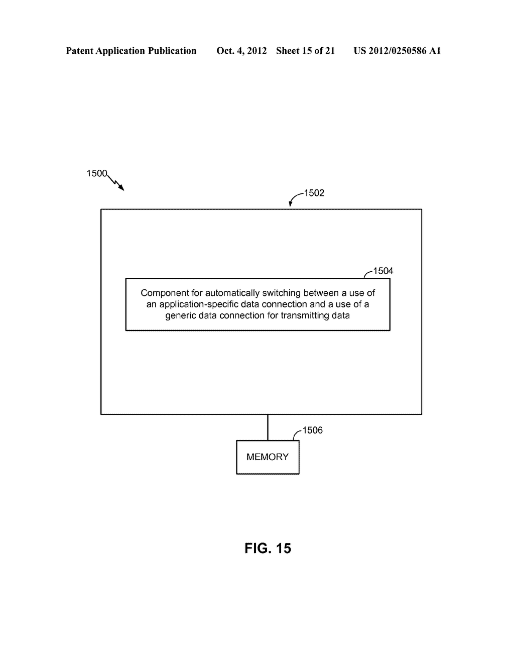 METHODS AND APPARATUS FOR MANAGING DATA CONNECTIVITY - diagram, schematic, and image 16