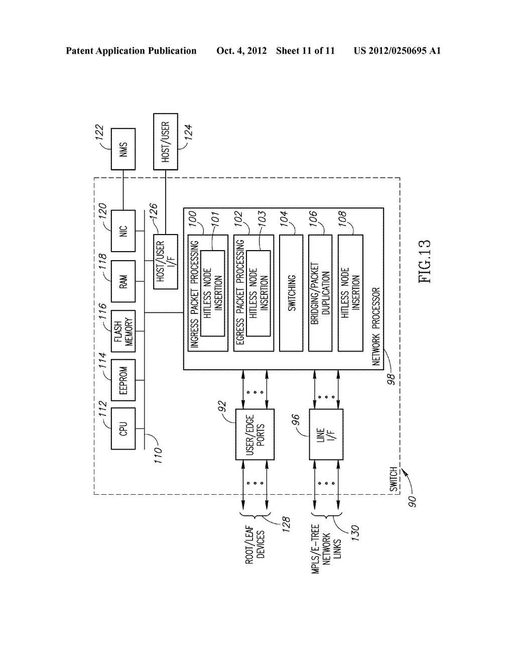 HITLESS NODE INSERTION FOR ETHERNET NETWORKS - diagram, schematic, and image 12