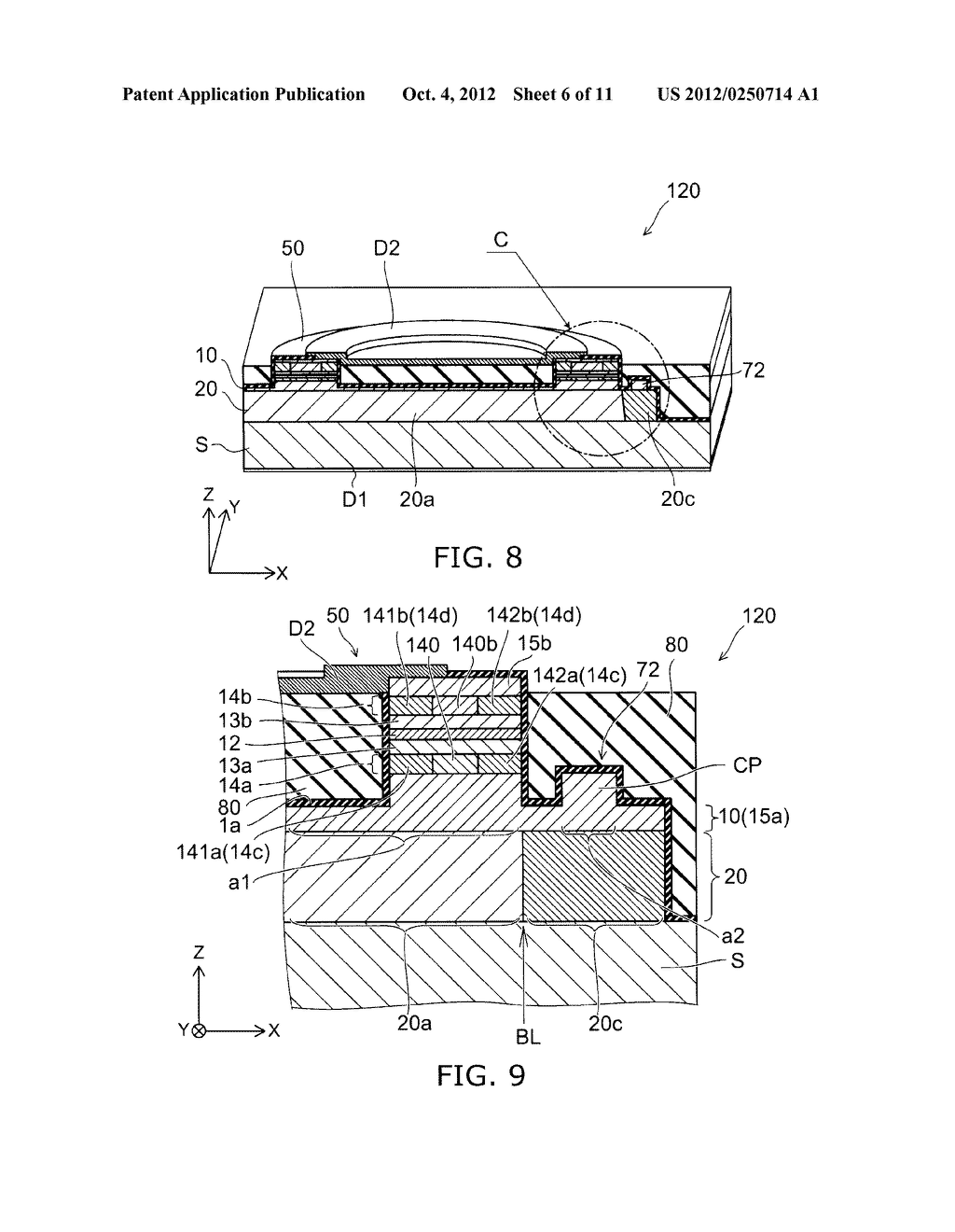SEMICONDUCTOR LIGHT EMITTING DEVICE, SEMICONDUCTOR LIGHT EMITTING     APPARATUS, AND METHOD FOR MANUFACTURING SEMICONDUCTOR LIGHT EMITTING     DEVICE - diagram, schematic, and image 07
