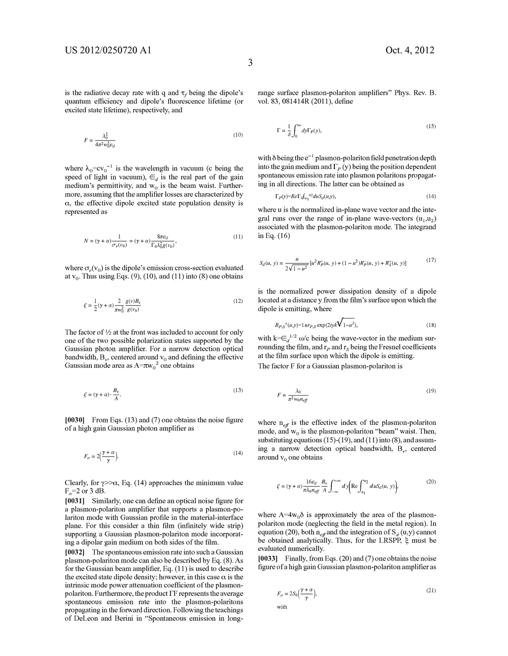 AMPLIFICATION OF LONG-RANGE SURFACE PLASMONS WITH REDUCED NOISE - diagram, schematic, and image 15