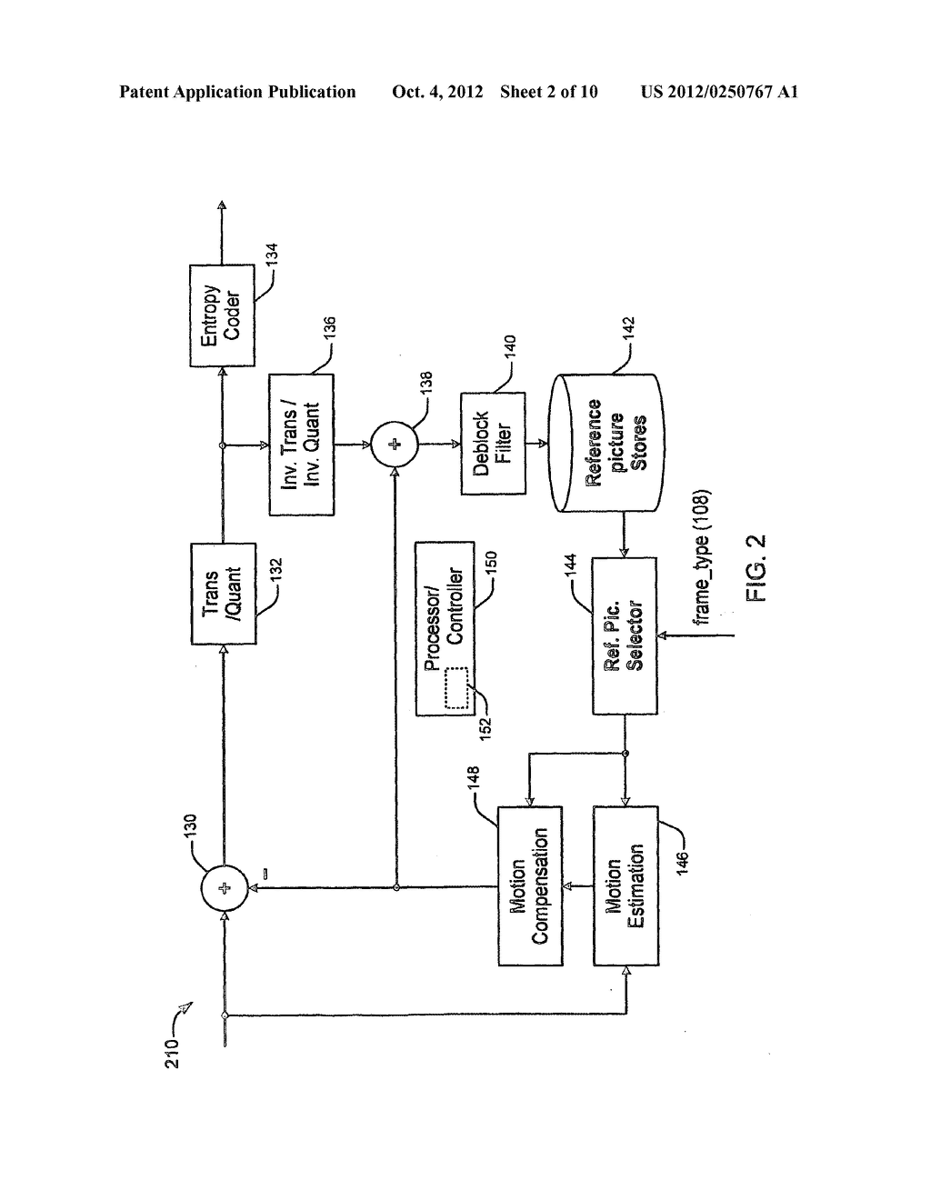 METHOD AND APPARATUS FOR BI-DIRECTIONAL PREDICTION WITHIN P-SLICES - diagram, schematic, and image 03