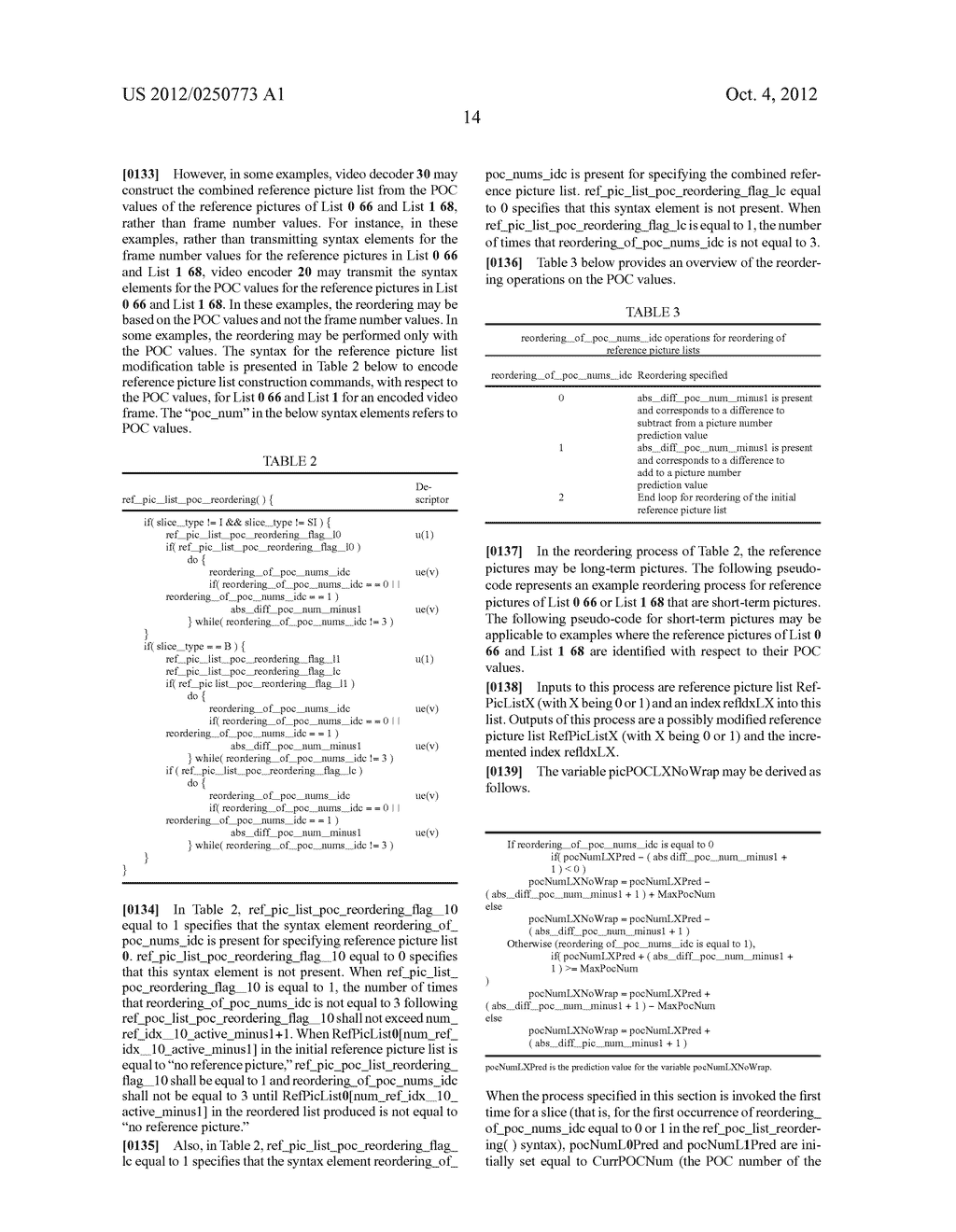 COMBINED REFERENCE PICTURE LIST CONSTRUCTION AND MAPPING - diagram, schematic, and image 23