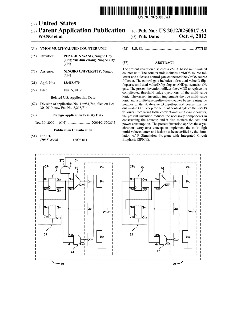 vMOS Multi-valued Counter Unit - diagram, schematic, and image 01