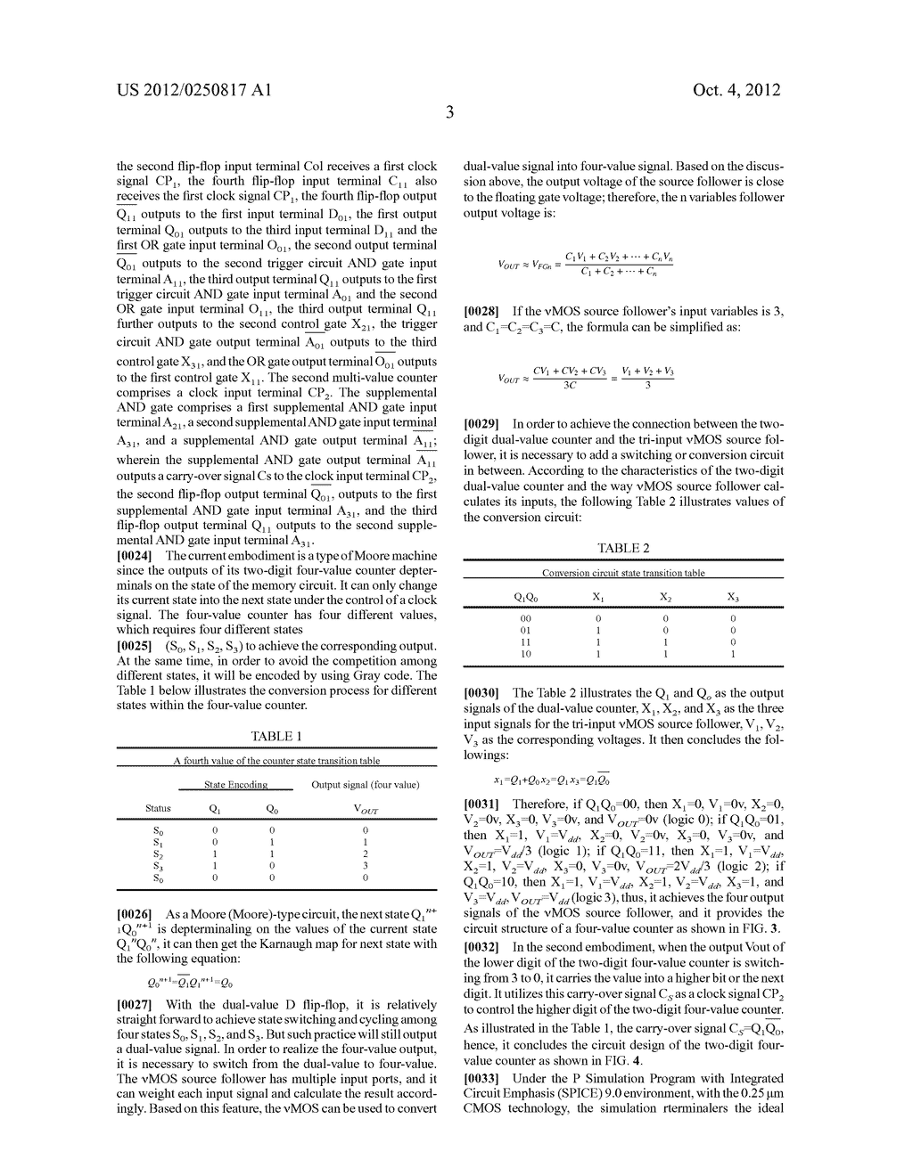 vMOS Multi-valued Counter Unit - diagram, schematic, and image 09