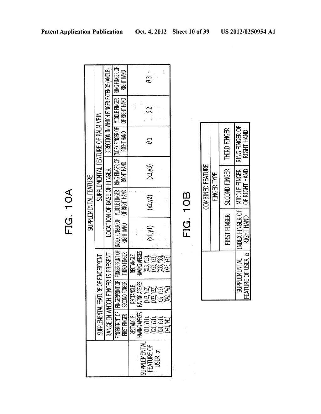 BIOMETRIC INFORMATION PROCESSING DEVICE , BIOMETRIC INFORMATION PROCESSING     METHOD AND COMPUTER-READABLE STORAGE MEDIUM STORING A BIOMETRIC     INFORMATION PROCESSING PROGRAM - diagram, schematic, and image 11