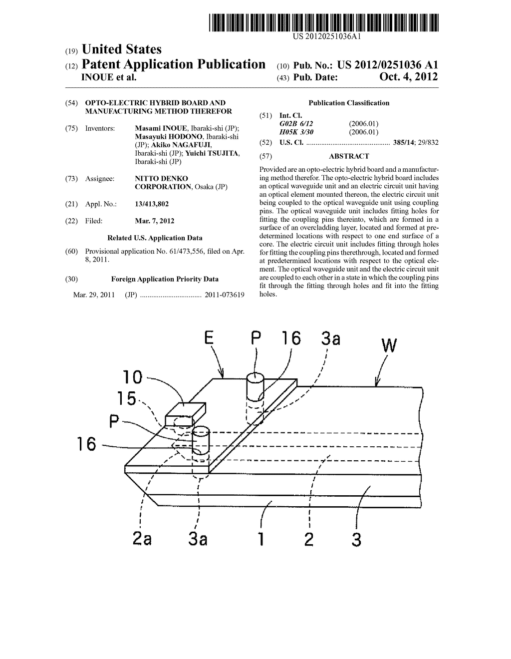 OPTO-ELECTRIC HYBRID BOARD AND MANUFACTURING METHOD THEREFOR - diagram, schematic, and image 01