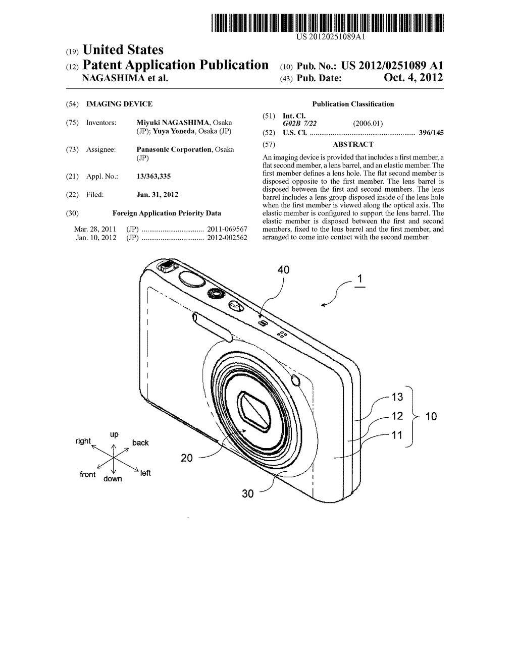 IMAGING DEVICE - diagram, schematic, and image 01