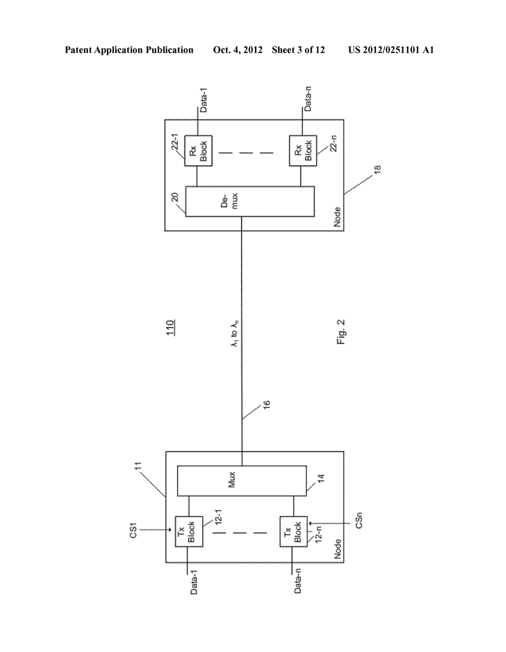 Apparatus to Control Carrier Spacing in a Multi-Carrier Optical     Transmitter - diagram, schematic, and image 04