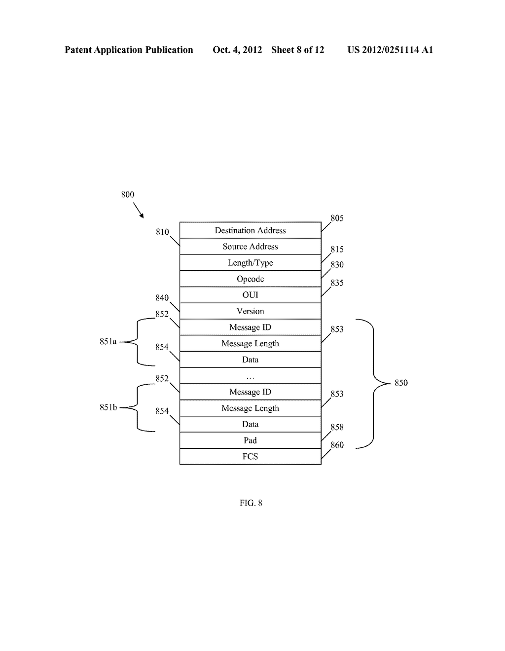 Optical Network Terminal Management and Control Interface Over Ethernet - diagram, schematic, and image 09