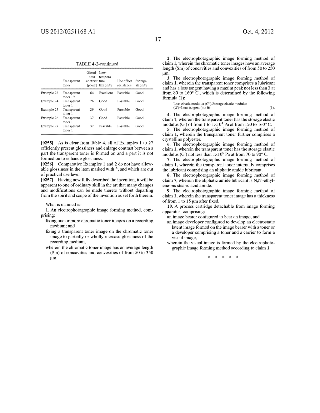 ELECTROPHOTOGRAPHIC IMAGE FORMING METHOD AND PROCESS CARTRIDGE - diagram, schematic, and image 22