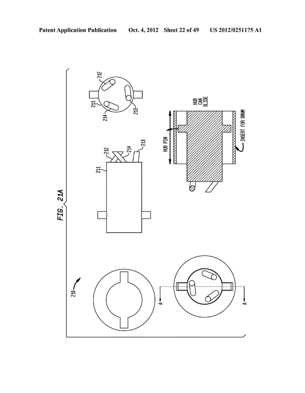 CARTRIDGE DRIVE SHAFT GEAR - diagram, schematic, and image 23