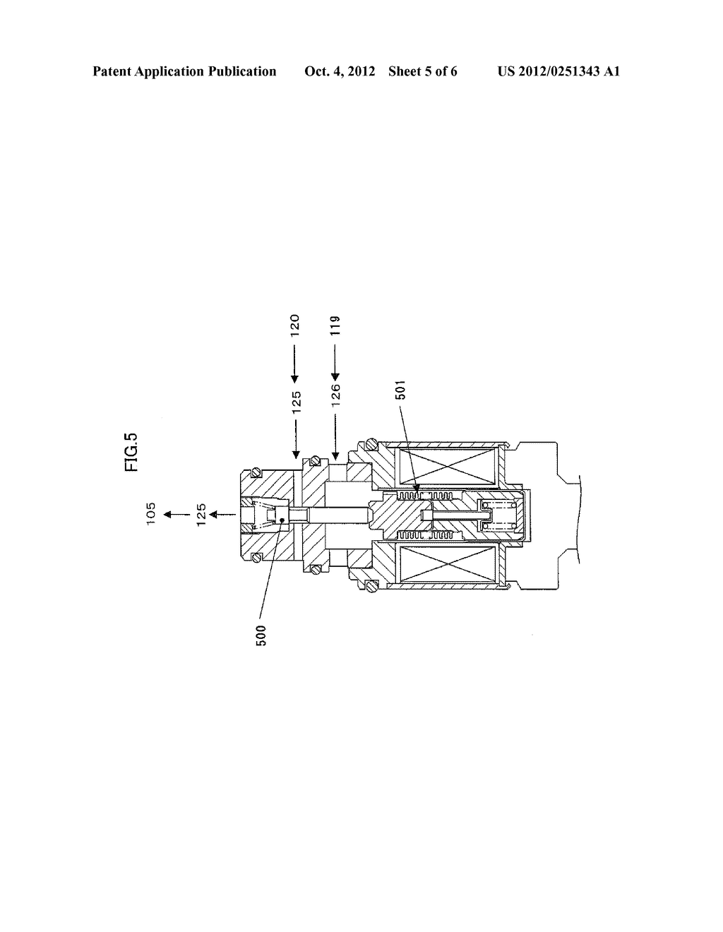 Control Valve and Variable Capacity Swash-Plate Type Compressor Provided     with same - diagram, schematic, and image 06