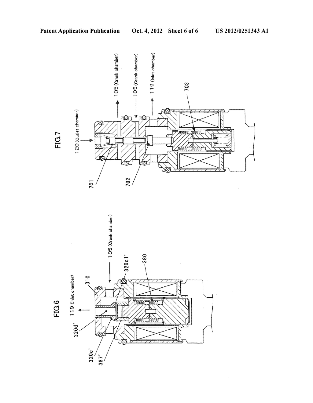 Control Valve and Variable Capacity Swash-Plate Type Compressor Provided     with same - diagram, schematic, and image 07