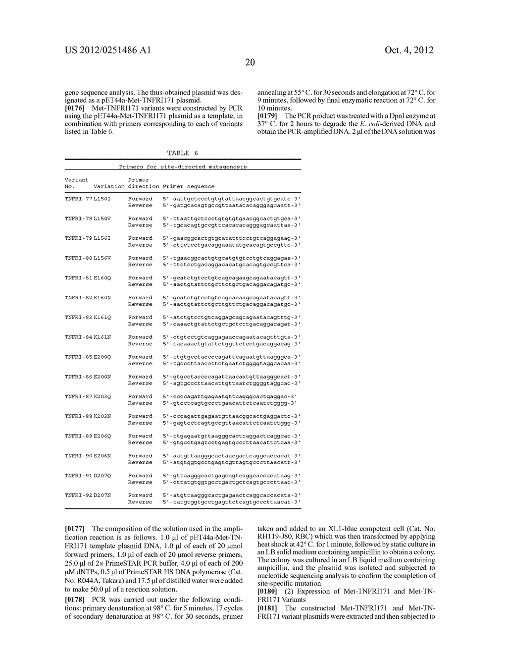 MODIFIED HUMAN TUMOR NECROSIS FACTOR RECEPTOR-1 POLYPEPTIDE OR FRAGMENT     THEREOF, AND METHOD FOR PREPARING SAME - diagram, schematic, and image 30