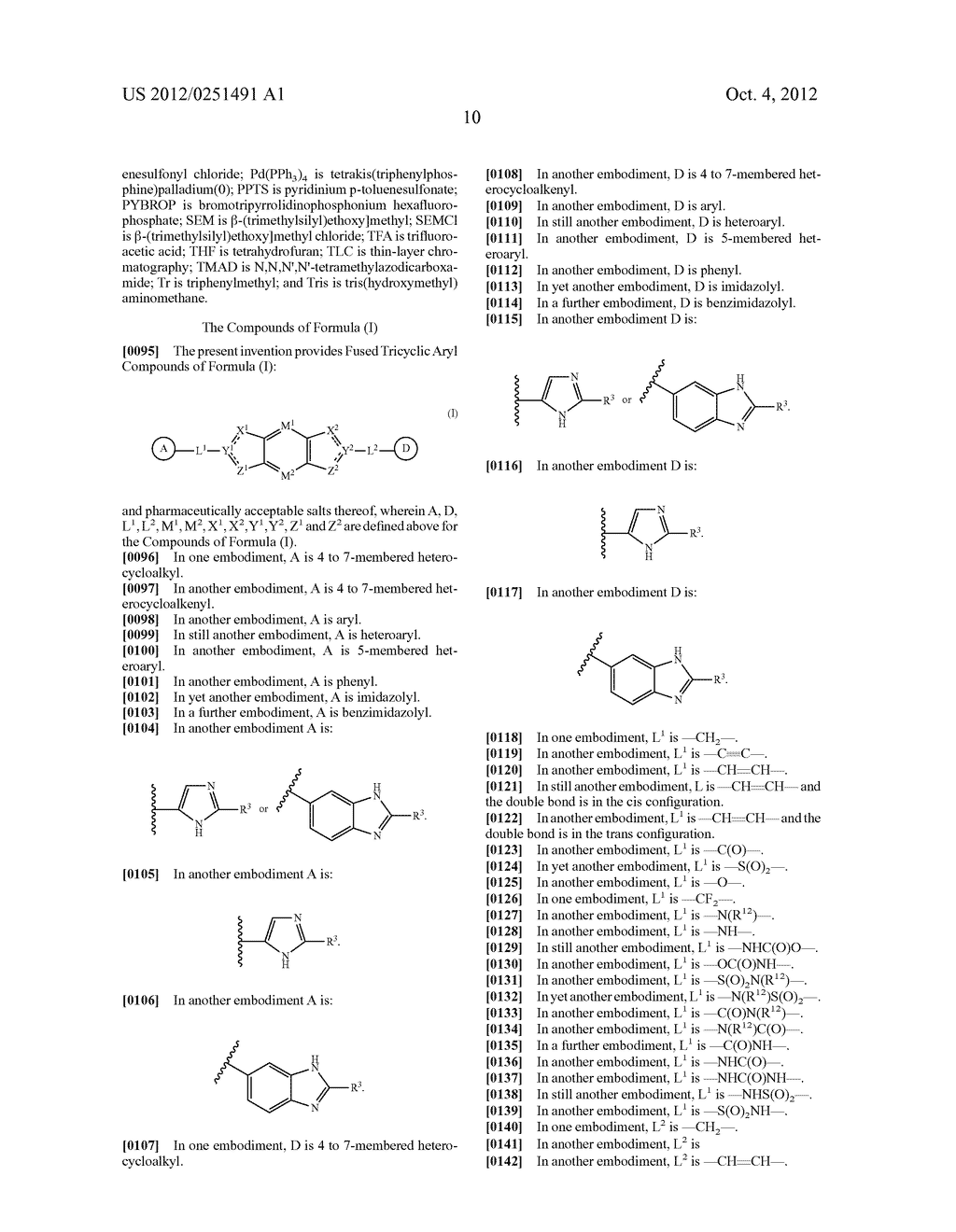 FUSED TRICYCLIC ARYL COMPOUNDS USEFUL FOR THE TREATMENT OF VIRAL DISEASES - diagram, schematic, and image 11