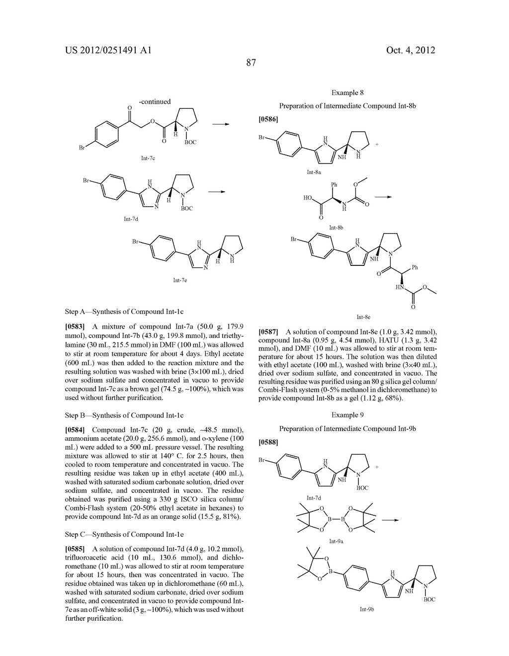 FUSED TRICYCLIC ARYL COMPOUNDS USEFUL FOR THE TREATMENT OF VIRAL DISEASES - diagram, schematic, and image 88