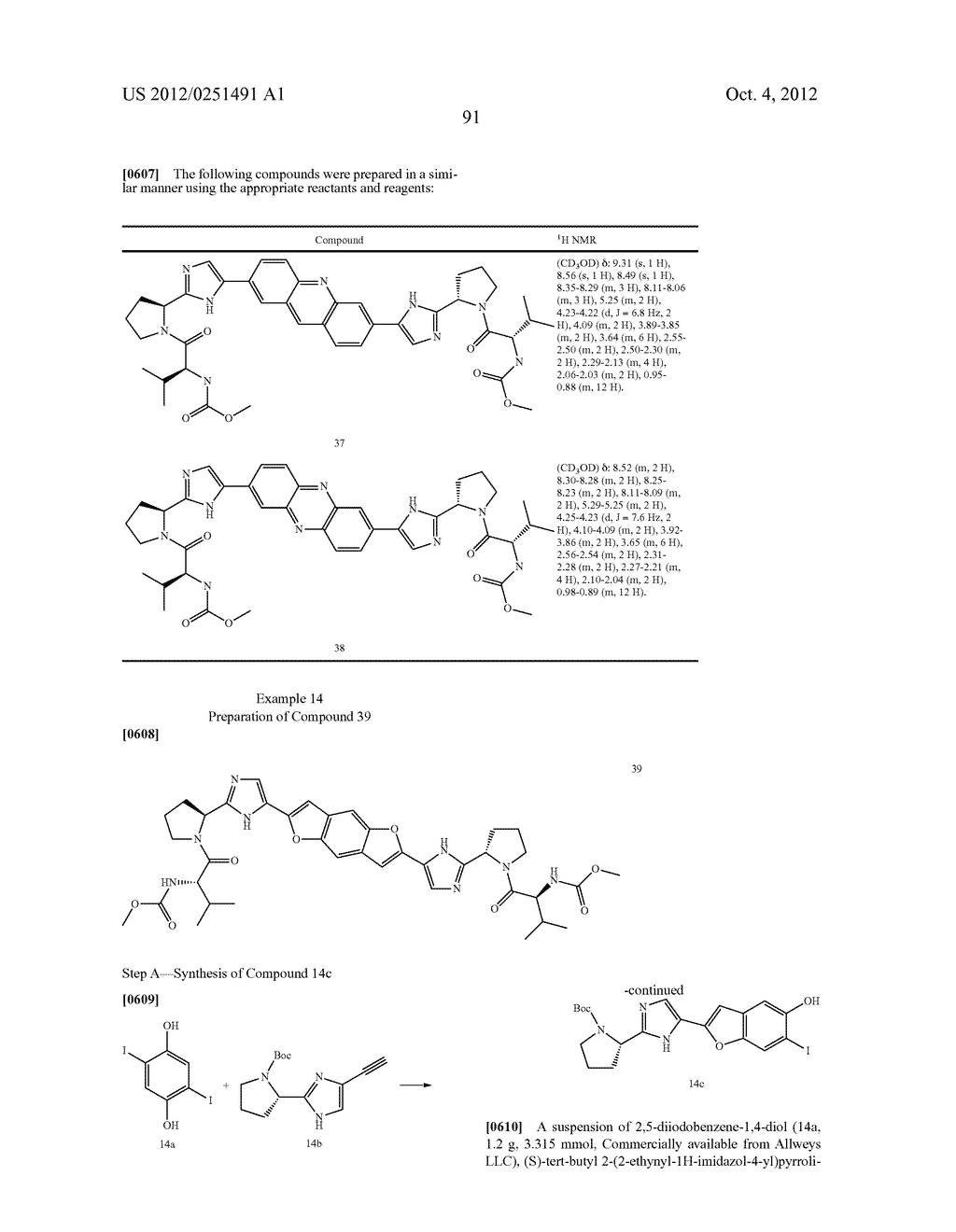 FUSED TRICYCLIC ARYL COMPOUNDS USEFUL FOR THE TREATMENT OF VIRAL DISEASES - diagram, schematic, and image 92