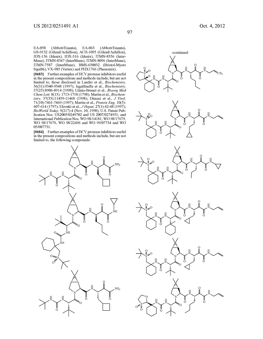 FUSED TRICYCLIC ARYL COMPOUNDS USEFUL FOR THE TREATMENT OF VIRAL DISEASES - diagram, schematic, and image 98
