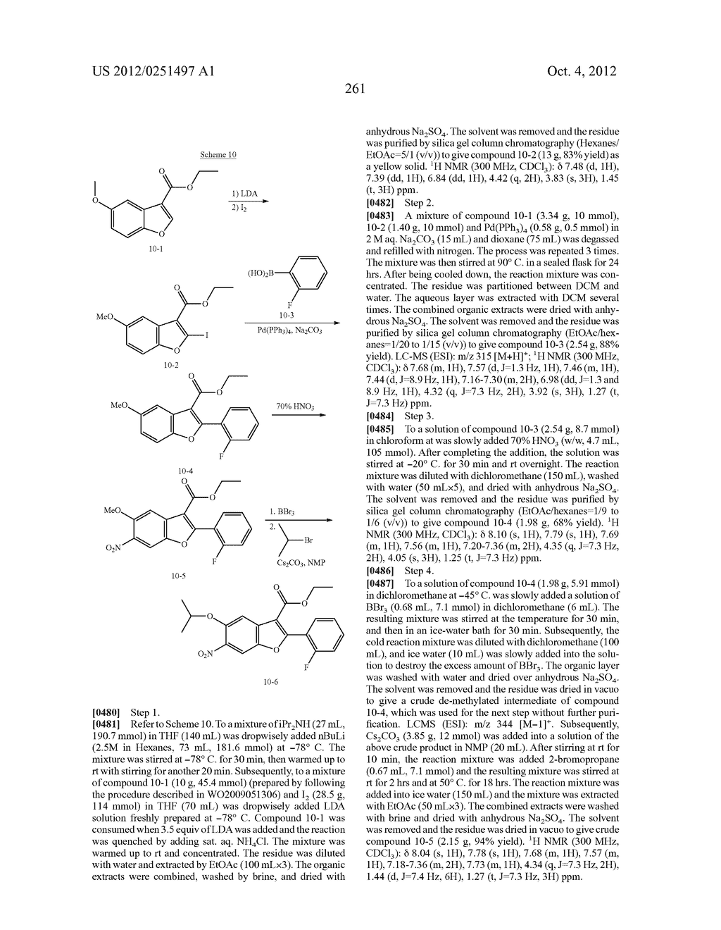 INHIBITORS OF HEPATITIS C VIRUS - diagram, schematic, and image 262