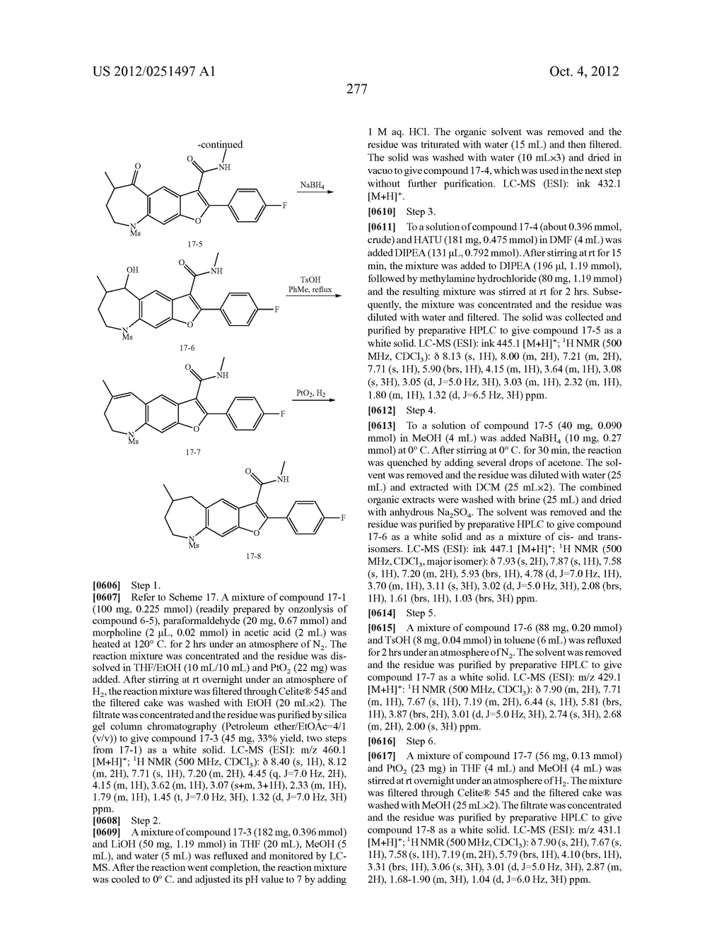 INHIBITORS OF HEPATITIS C VIRUS - diagram, schematic, and image 278