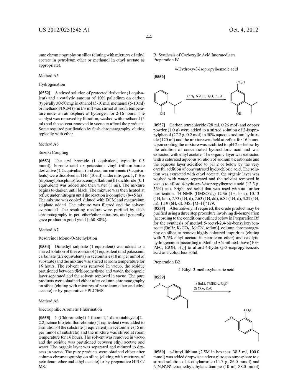 Therapeutic Combinations Of Hydroxybenzamide Derivatives As Inhibitors Of     HSP90 - diagram, schematic, and image 45