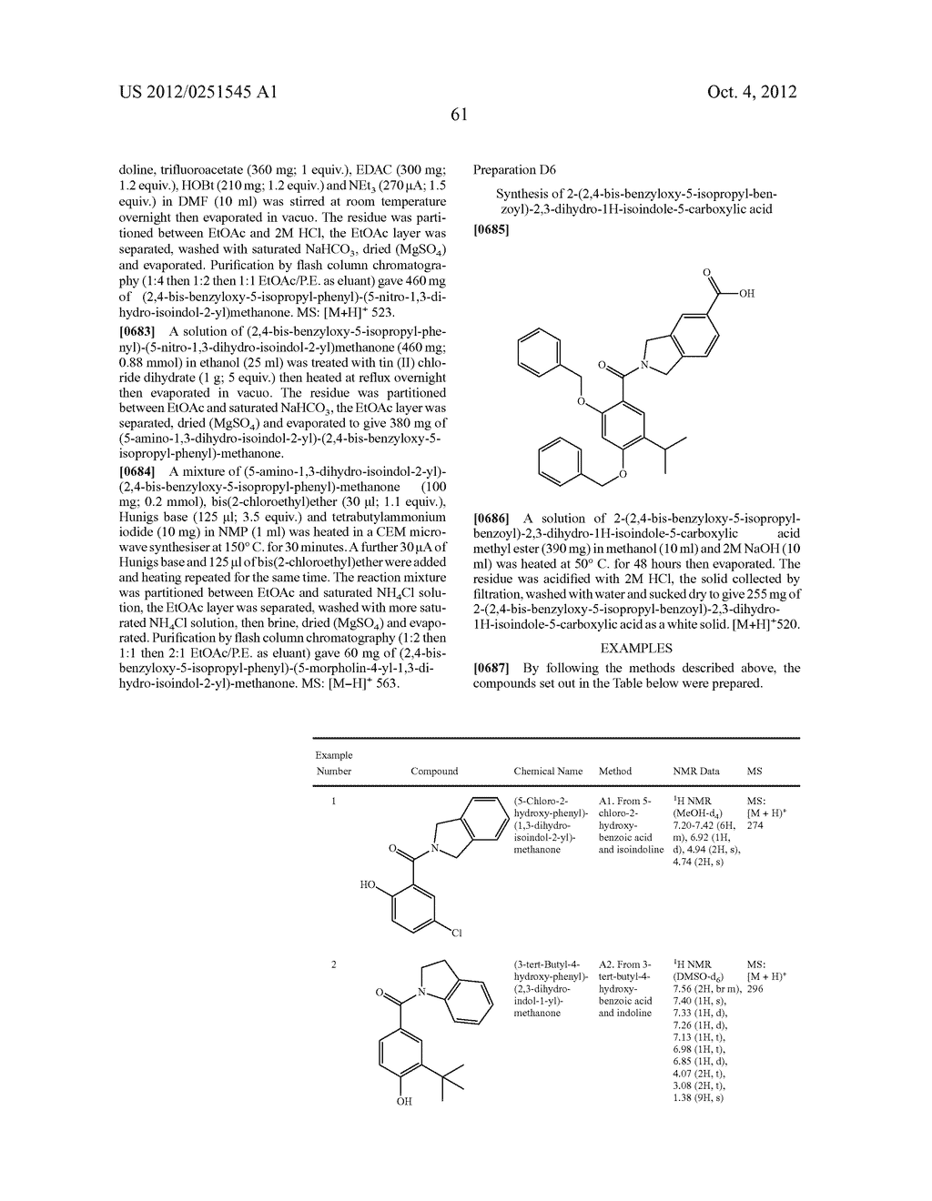 Therapeutic Combinations Of Hydroxybenzamide Derivatives As Inhibitors Of     HSP90 - diagram, schematic, and image 62