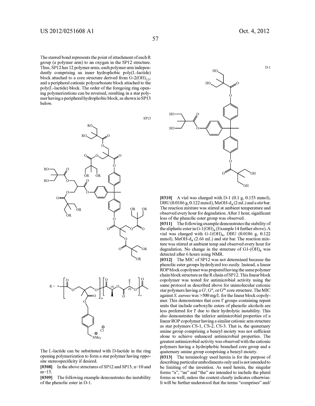 CATIONIC POLYMERS FOR ANTIMICROBIAL APPLICATIONS AND DELIVERY OF BIOACTIVE     MATERIALS - diagram, schematic, and image 66