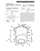 PLASTIC FLANGED CONTAINERS AND FOOD PRODUCT PACK COMPRISING SUCH     CONTAINERS diagram and image