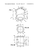 PLASTIC FLANGED CONTAINERS AND FOOD PRODUCT PACK COMPRISING SUCH     CONTAINERS diagram and image