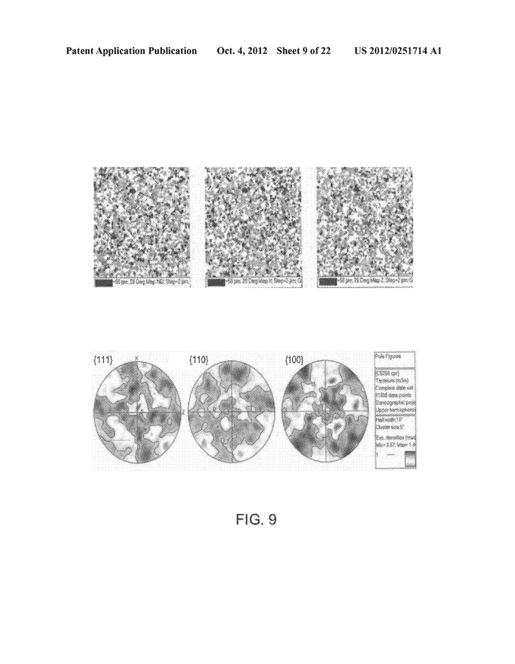 FINE GRAINED, NON BANDED, REFRACTORY METAL SPUTTERING TARGETS WITH A     UNIFORMLY RANDOM CRYSTALLOGRAPHIC ORIENTATION, METHOD FOR MAKING SUCH     FILM, AND THIN FILM BASED DEVICES AND PRODUCTS MADE THEREFROM - diagram, schematic, and image 10