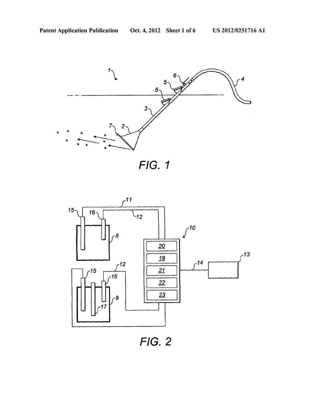 METHOD AND APPARATUS FOR APPLYING A COATING TO A SURFACE - diagram, schematic, and image 02