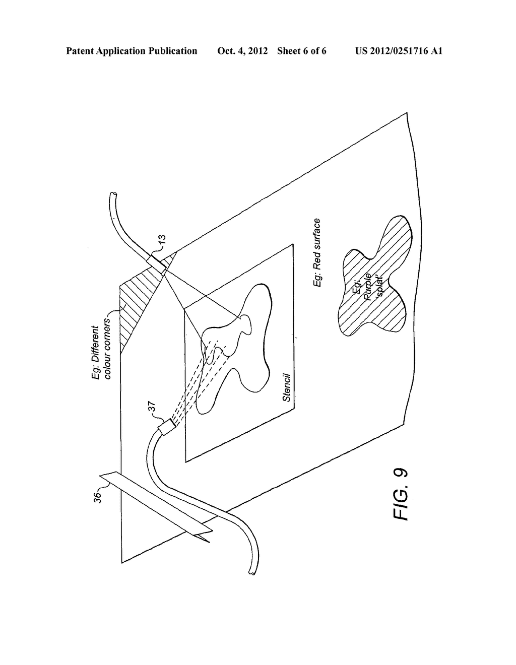 METHOD AND APPARATUS FOR APPLYING A COATING TO A SURFACE - diagram, schematic, and image 07