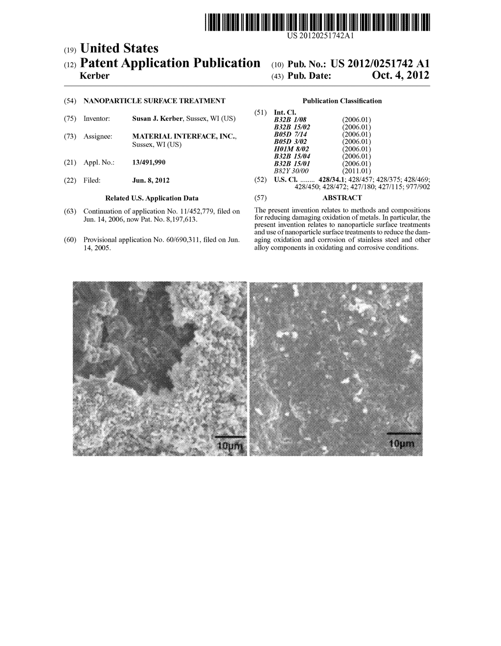 NANOPARTICLE SURFACE TREATMENT - diagram, schematic, and image 01