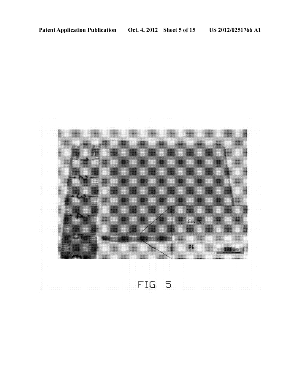 CARBON NANOTUBE COMPOSITE AND METHOD FOR FORMING SAME - diagram, schematic, and image 06