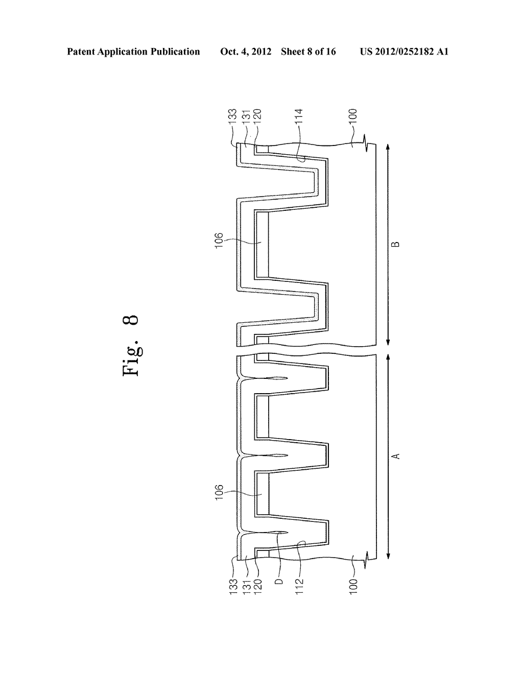 SEMICONDUCTOR DEVICES AND METHODS OF FABRICATING THE SAME - diagram, schematic, and image 09