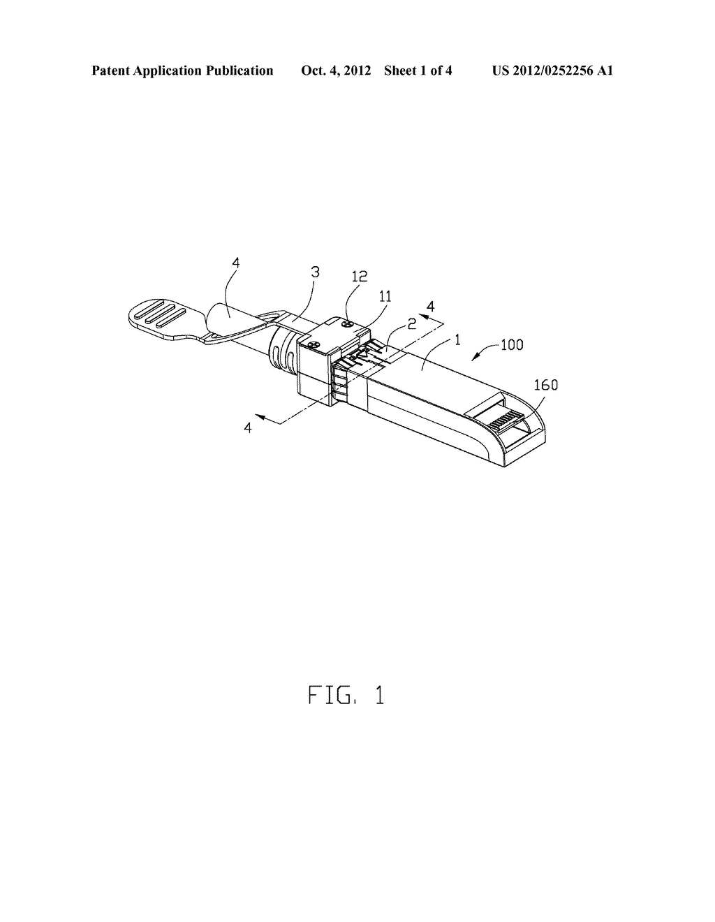 TRANSCEIVER CONNECTOR HAVING IMPROVED COLLAR CLIP - diagram, schematic, and image 02