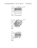 SYSTEM FOR CONNECTING ELECTRIC CONDUCTORS WITH POTENTIALS WHICH DIFFER     FROM ONE ANOTHER AND PLUG-IN ADAPTER FOR THE SYSTEM diagram and image