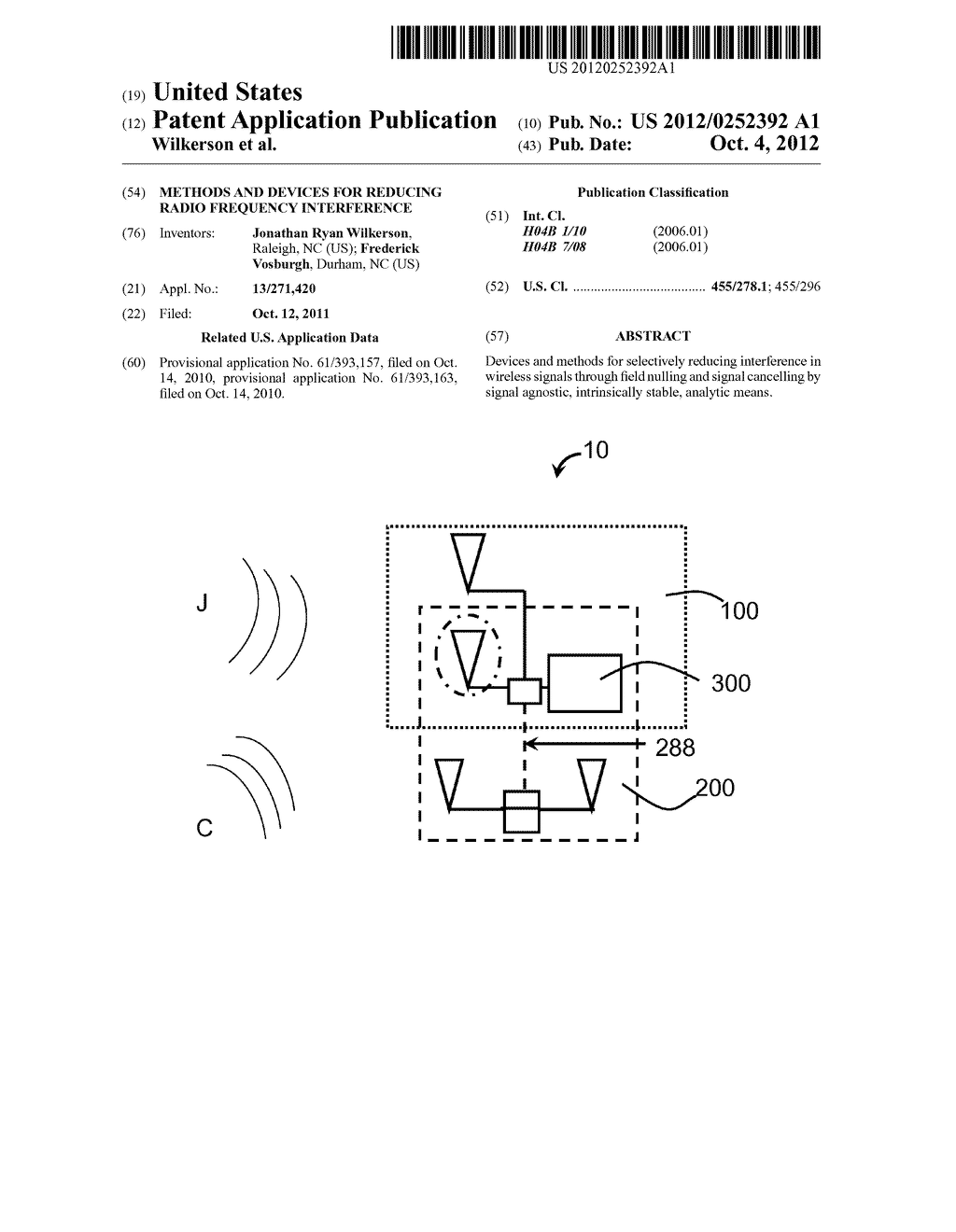 Methods and Devices for Reducing Radio Frequency Interference - diagram, schematic, and image 01