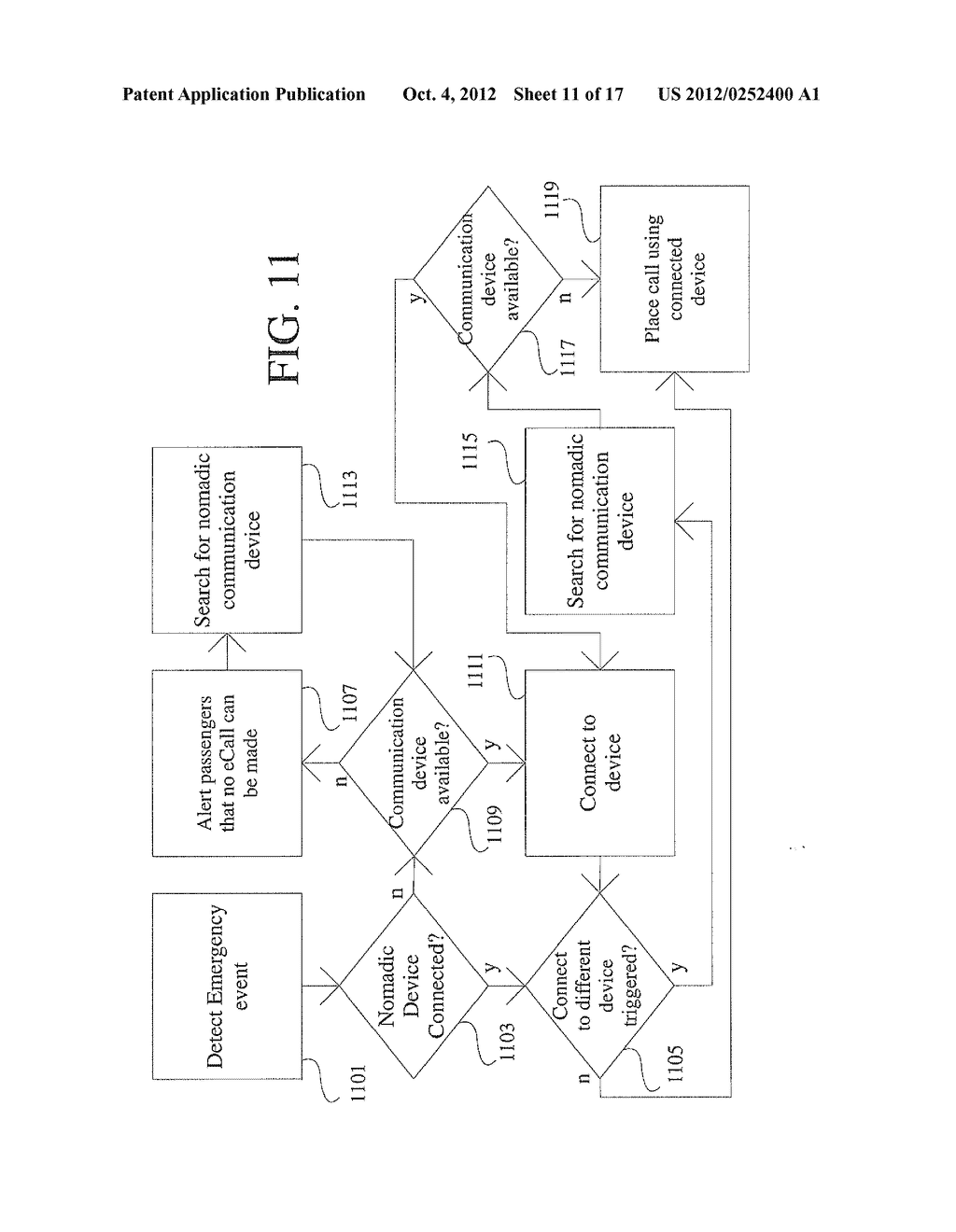 Method and System for Emergency Call Placement - diagram, schematic, and image 12