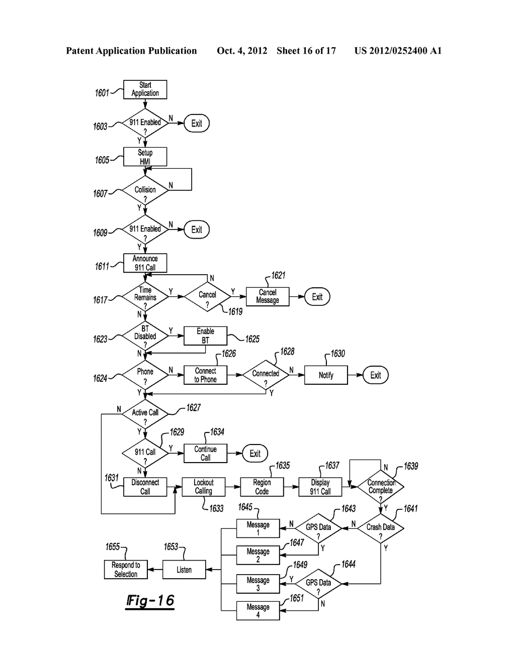 Method and System for Emergency Call Placement - diagram, schematic, and image 17