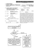 METHOD, APPARATUS AND COMPUTER PROGRAM PRODUCT FOR SECURITY CONFIGURATION     COORDINATION DURING A CELL UPDATE PROCEDURE diagram and image