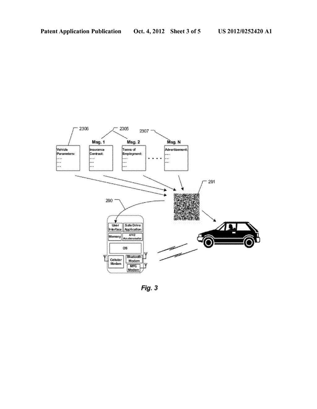 Method for Suspending Transmission and Reception of Text Messages and     Phone Calls - diagram, schematic, and image 04