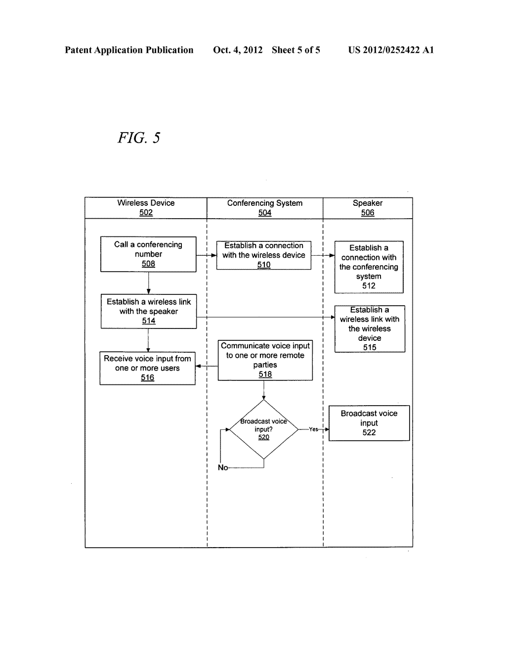 System and Method for Wireless Conferencing - diagram, schematic, and image 06