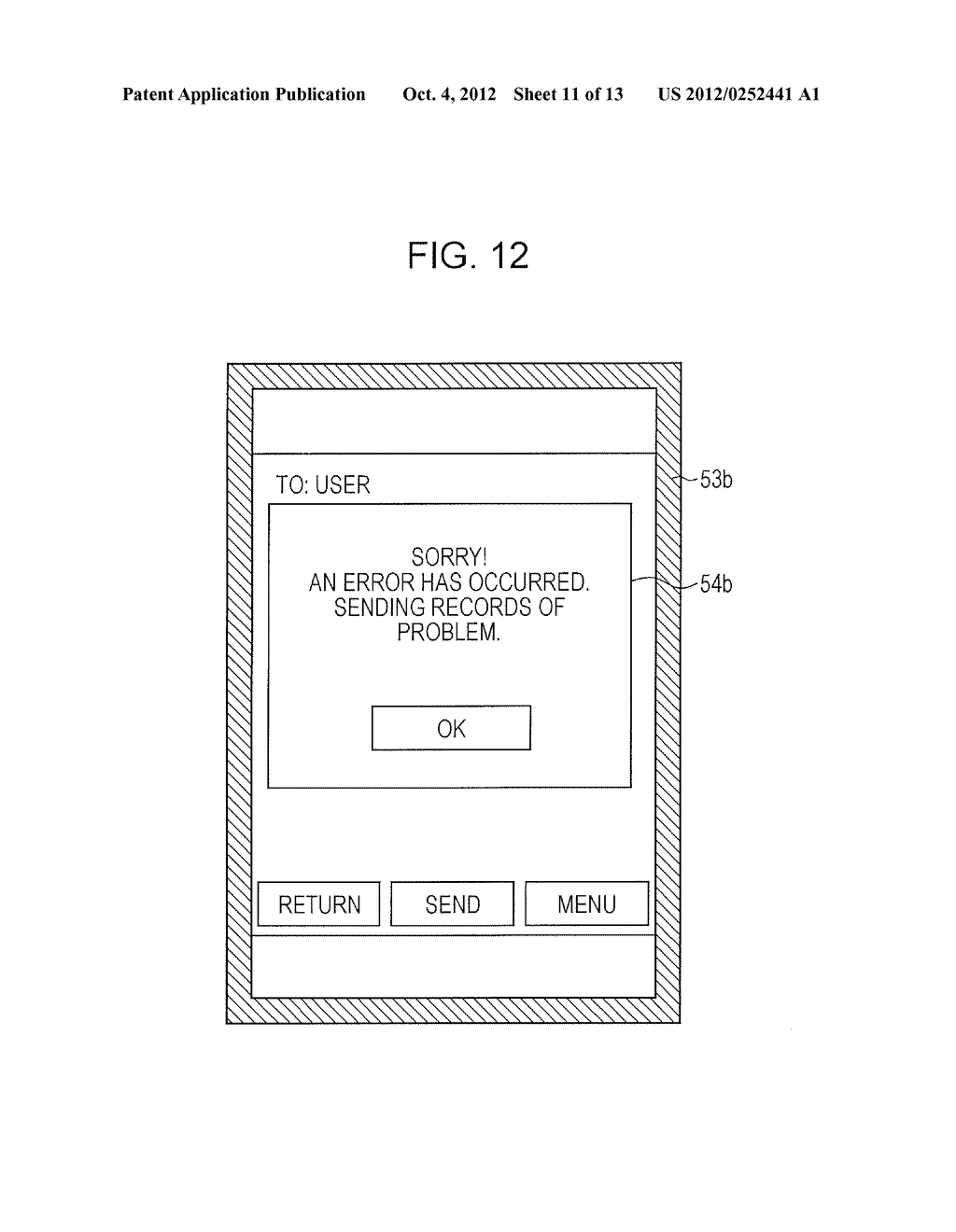 MOBILE TERMINAL DEVICE, SELF-DIAGNOSIS METHOD AND NON-TRANSITORY, COMPUTER     READABLE STORAGE MEDIUM - diagram, schematic, and image 12