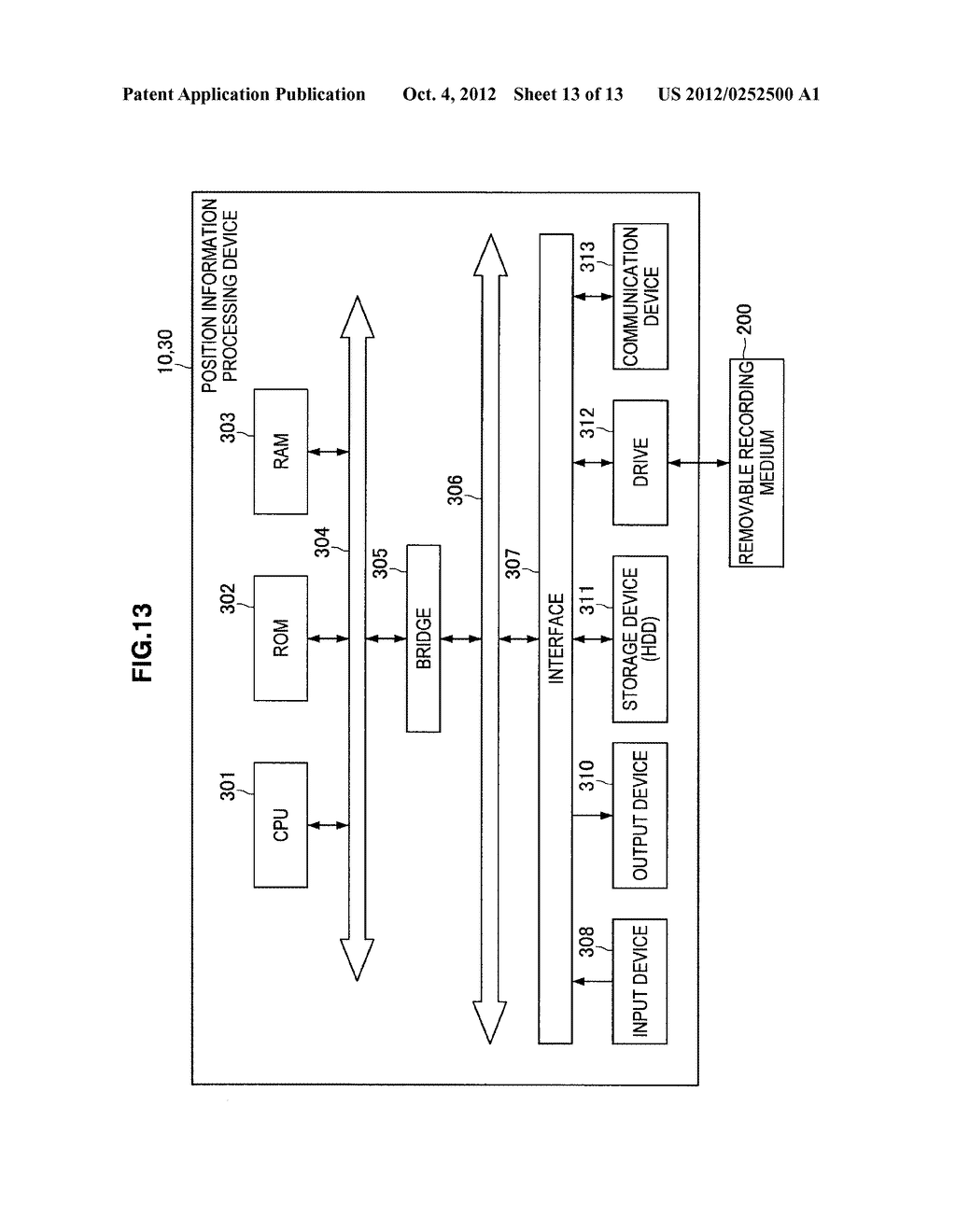 POSITION INFORMATION PROCESSING DEVICE, POSITION INFORMATION PROCESSING     METHOD, PROGRAM, AND POSITION INFORMATION PROCESSING SYSTEM - diagram, schematic, and image 14