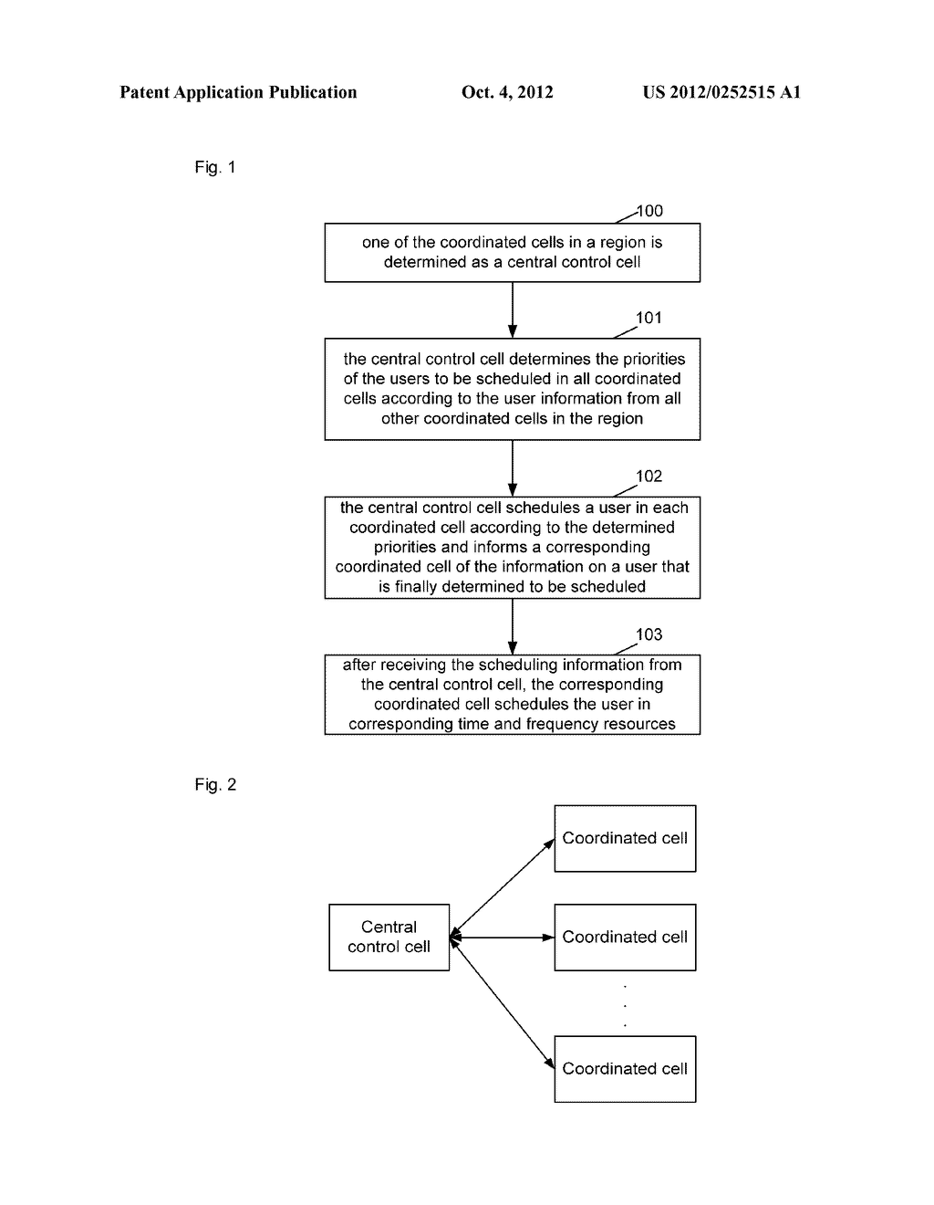 Coordinated scheduling method and system in coordinated multi-point     transmission - diagram, schematic, and image 02