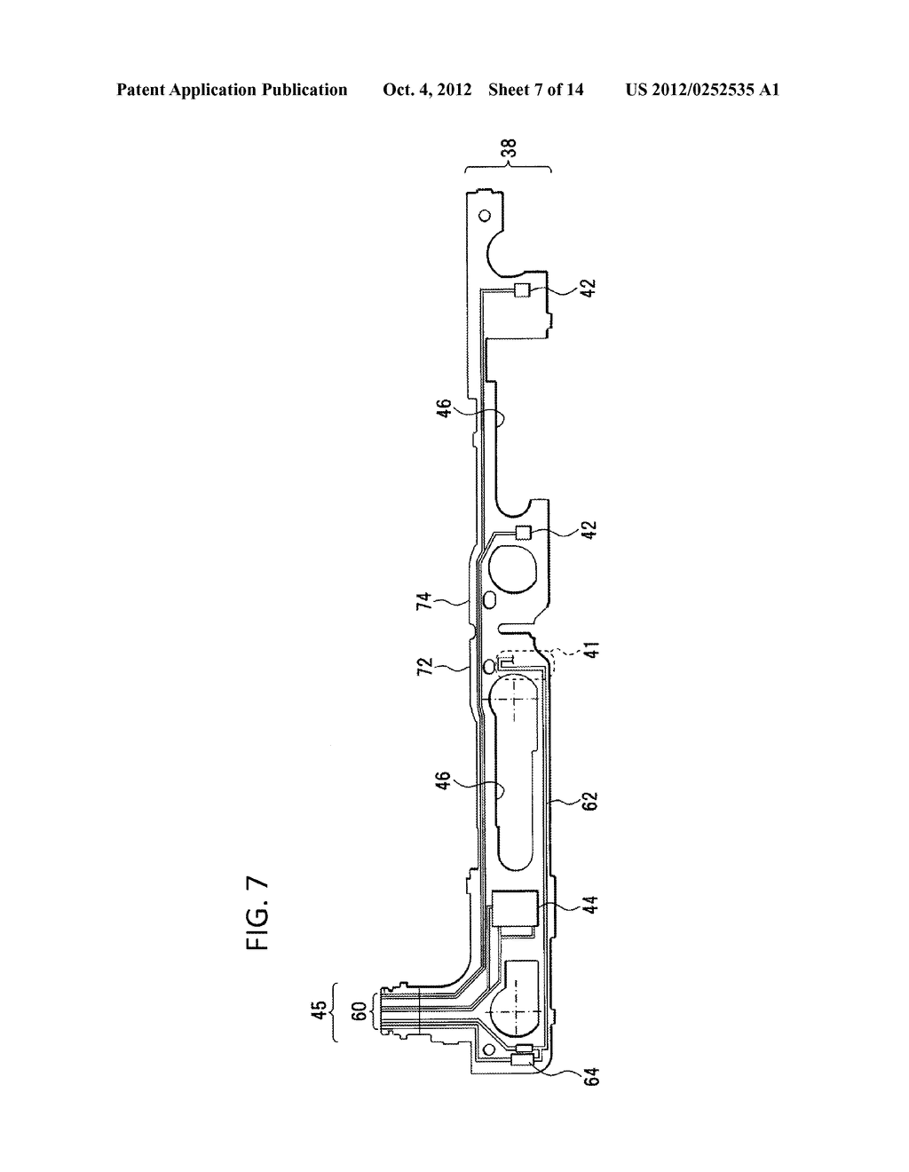 ELECTRONIC APPARATUS AND FLEXIBLE SUBSTRATE - diagram, schematic, and image 08