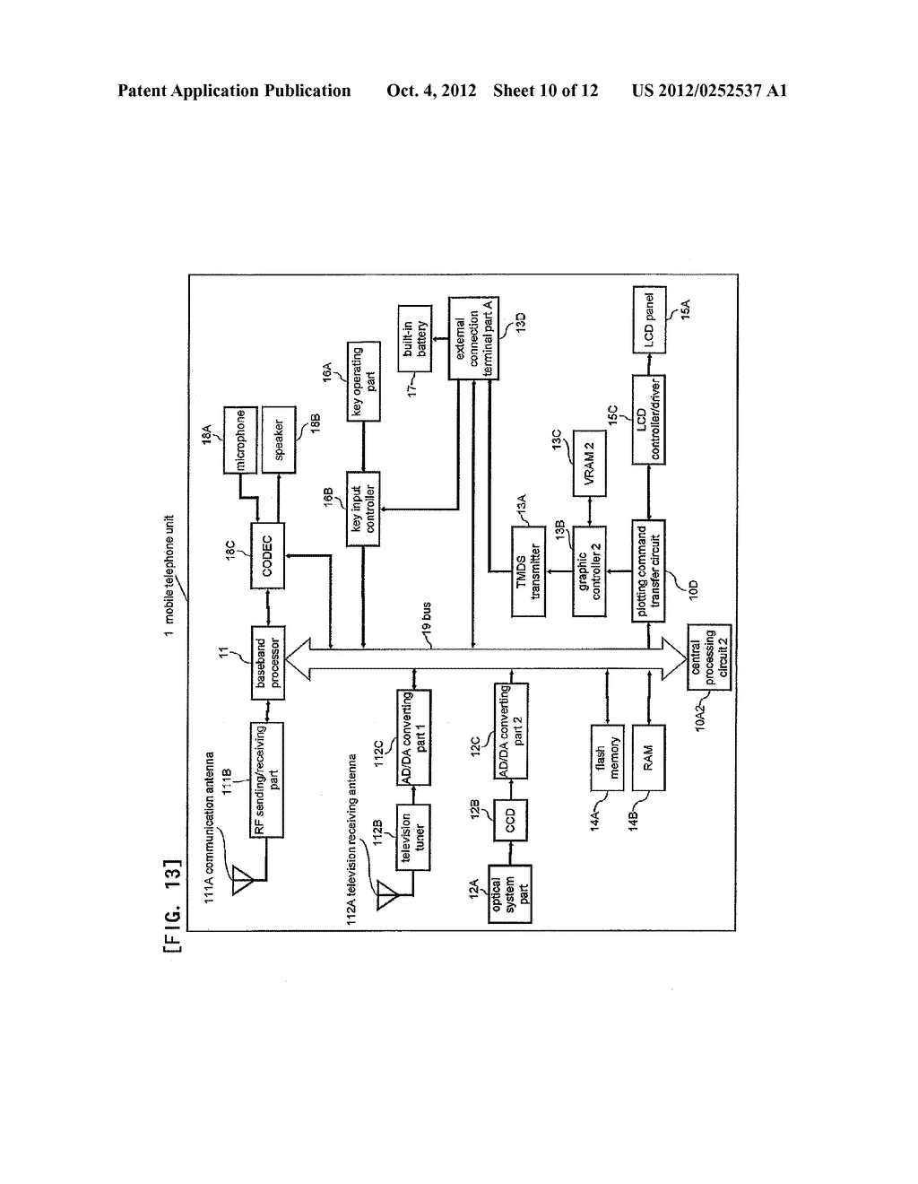 MOBILE INFORMATION PROCESSING APPARATUS - diagram, schematic, and image 11