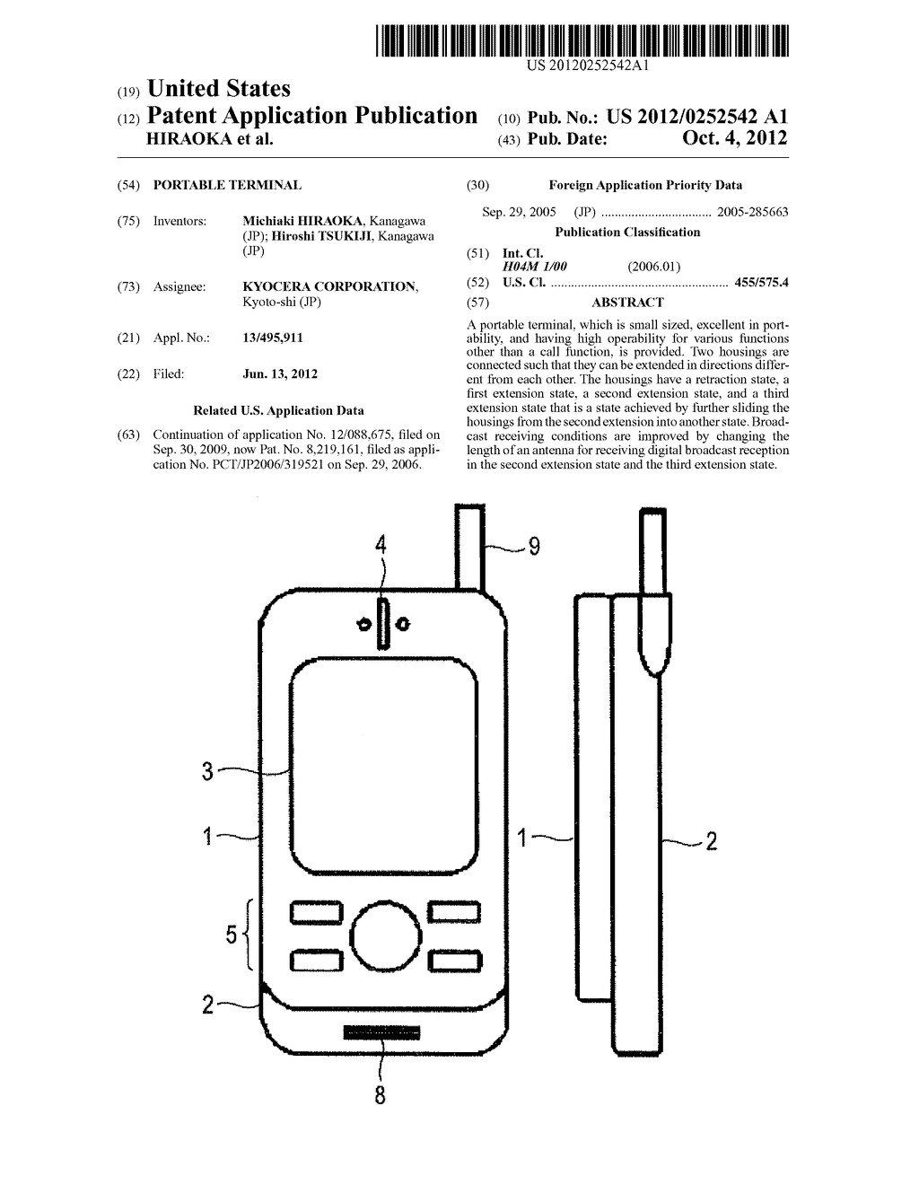 Portable Terminal - diagram, schematic, and image 01